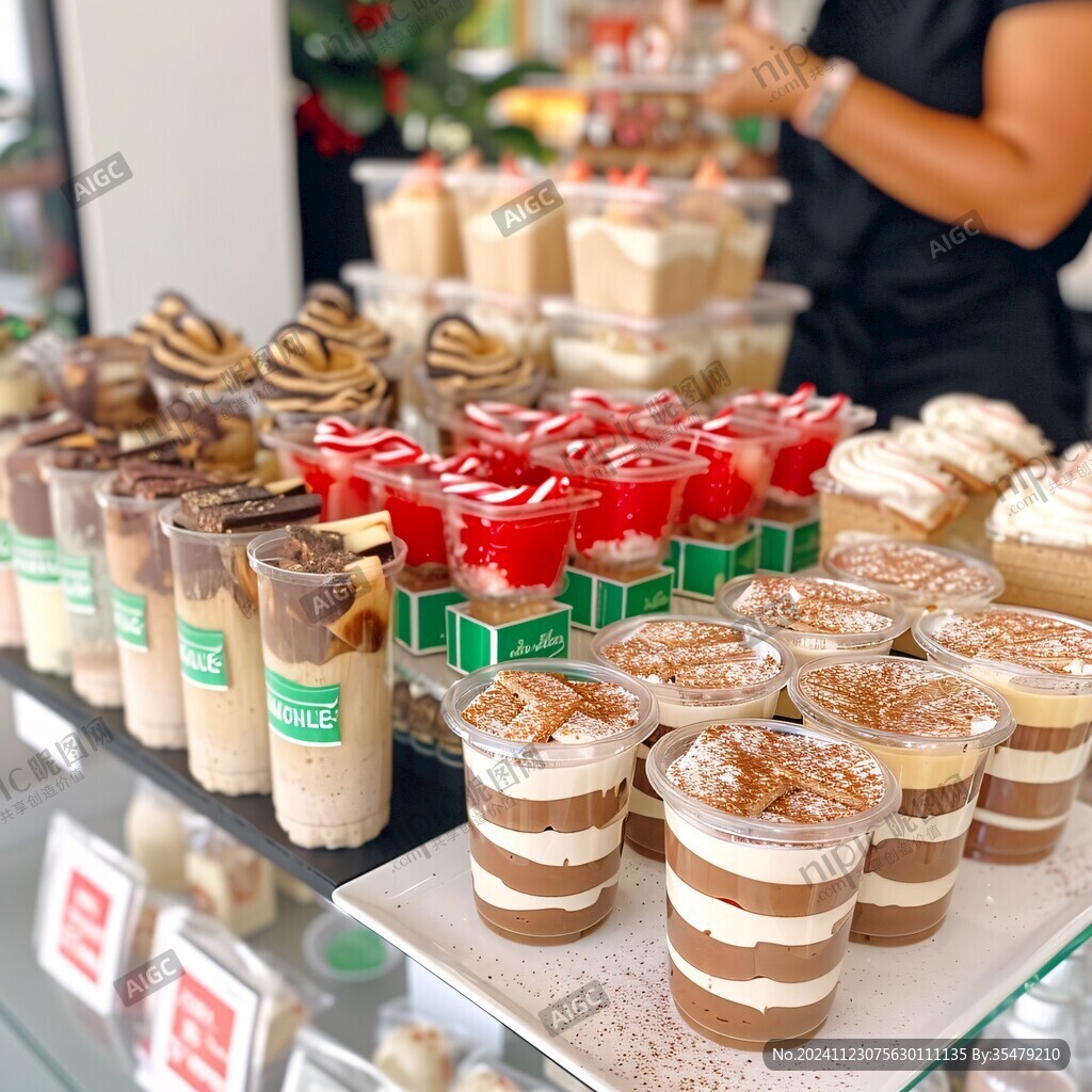 甜品店實(shí)拍