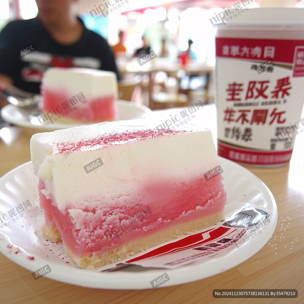 芝士草莓蛋糕味
