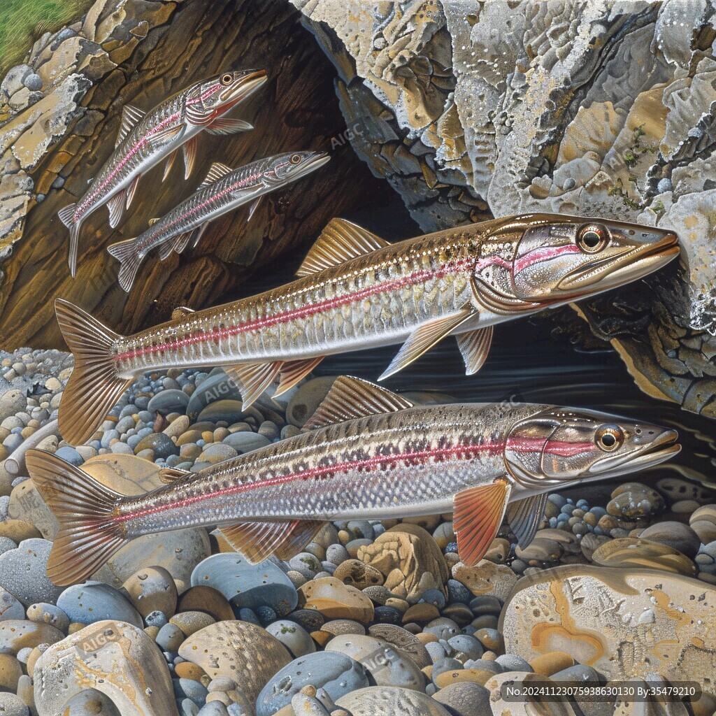 魚類3d畫