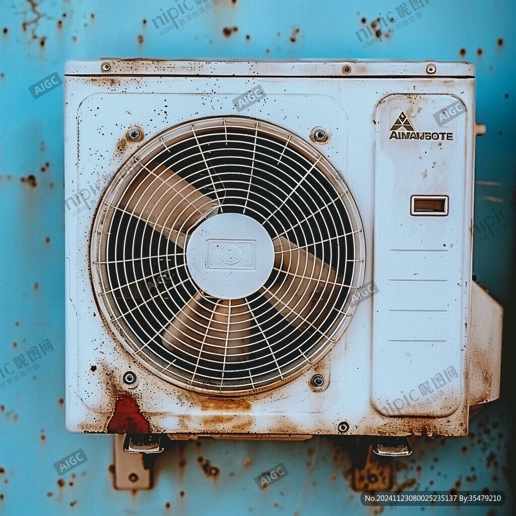 生銹的電風(fēng)扇