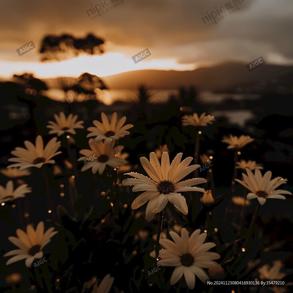 光影雛菊
