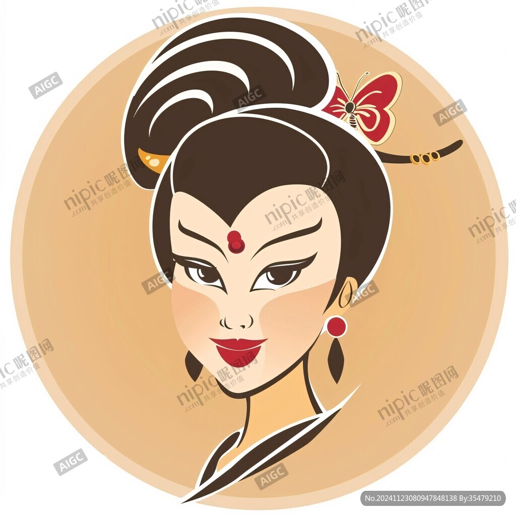 古代女人logo