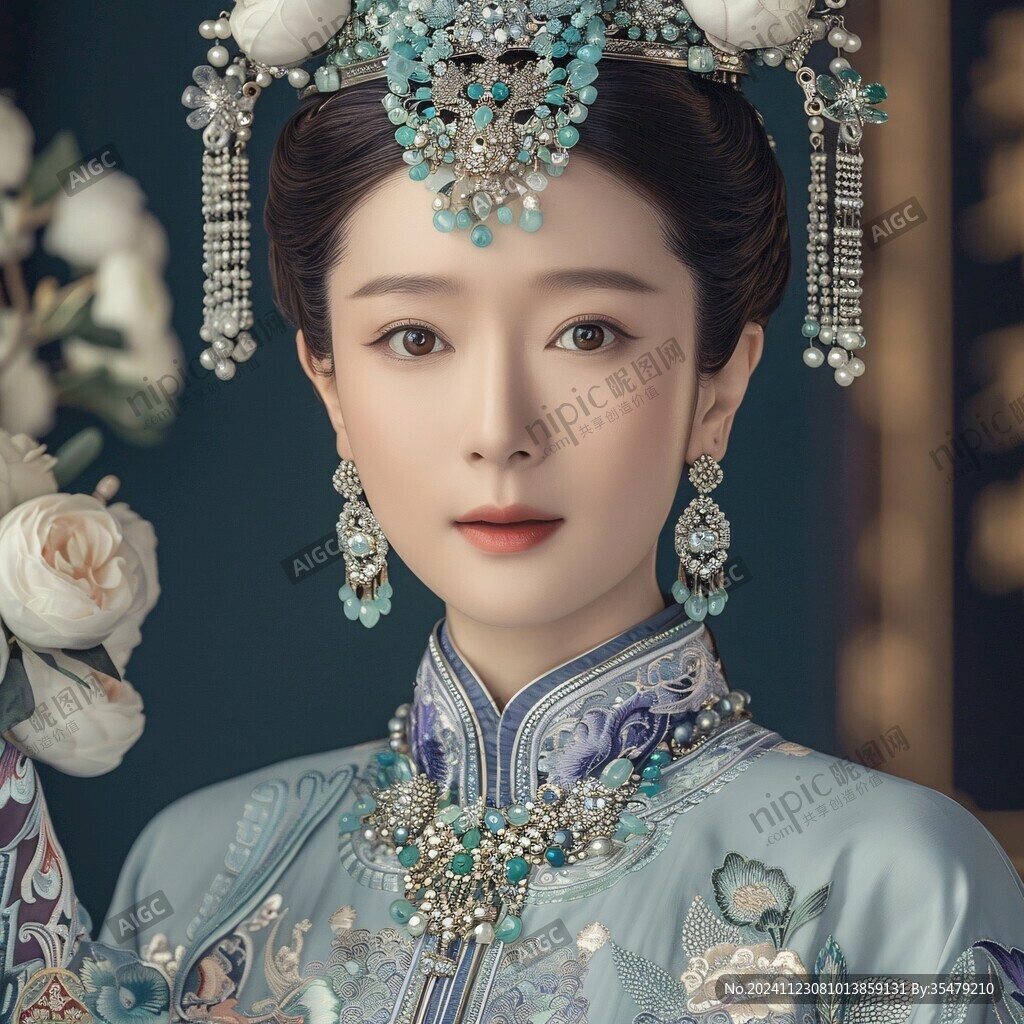 秀禾服頭飾
