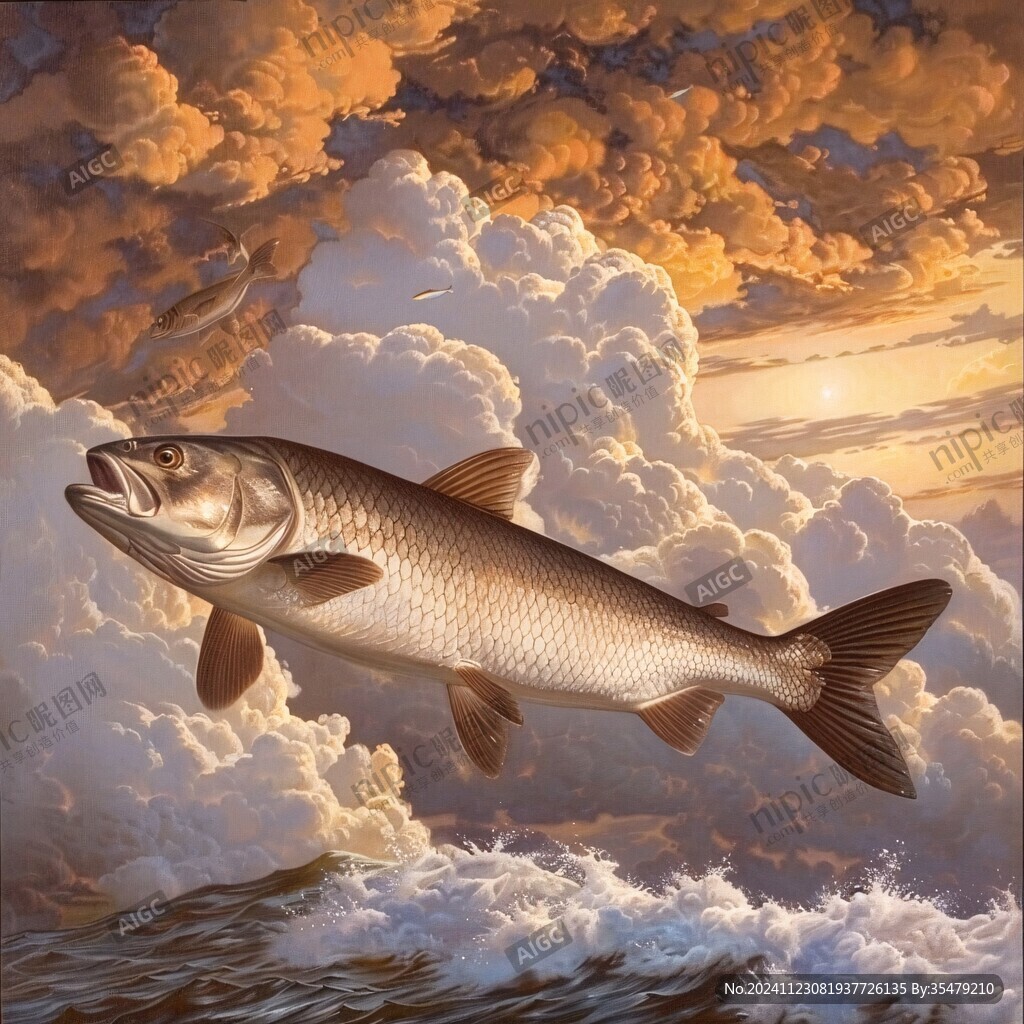 鯉魚3d畫