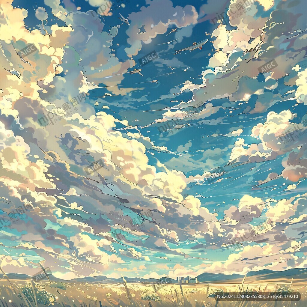 動漫云素材
