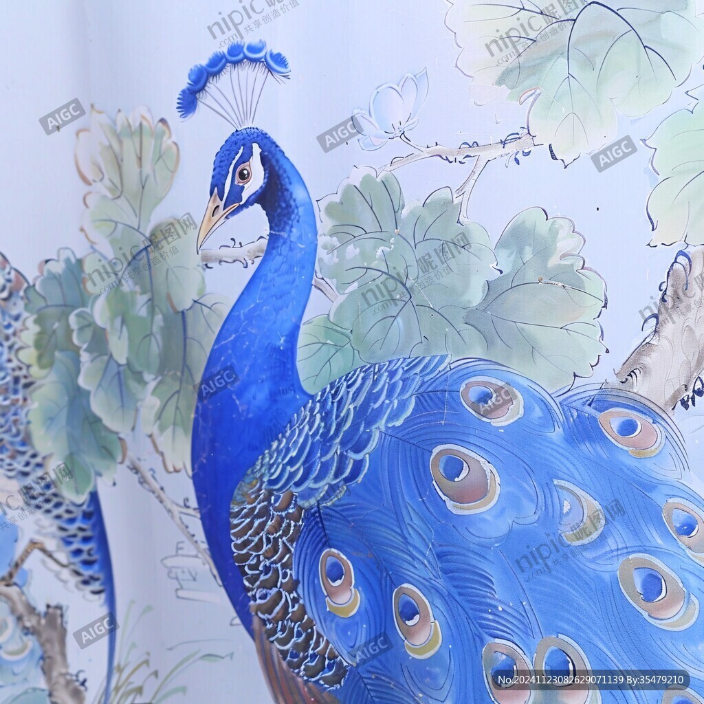 百鳥朝鳳墻紙