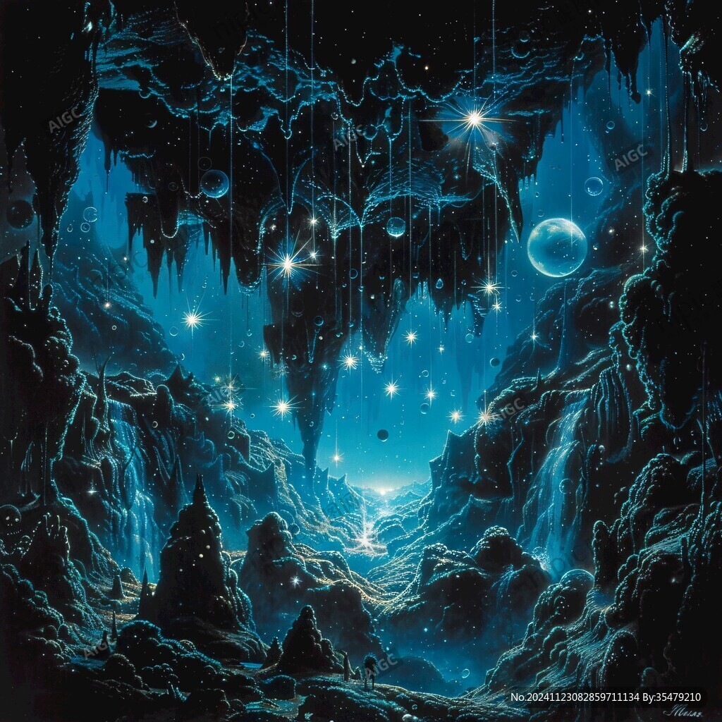 阿凡達一般的夢幻場景