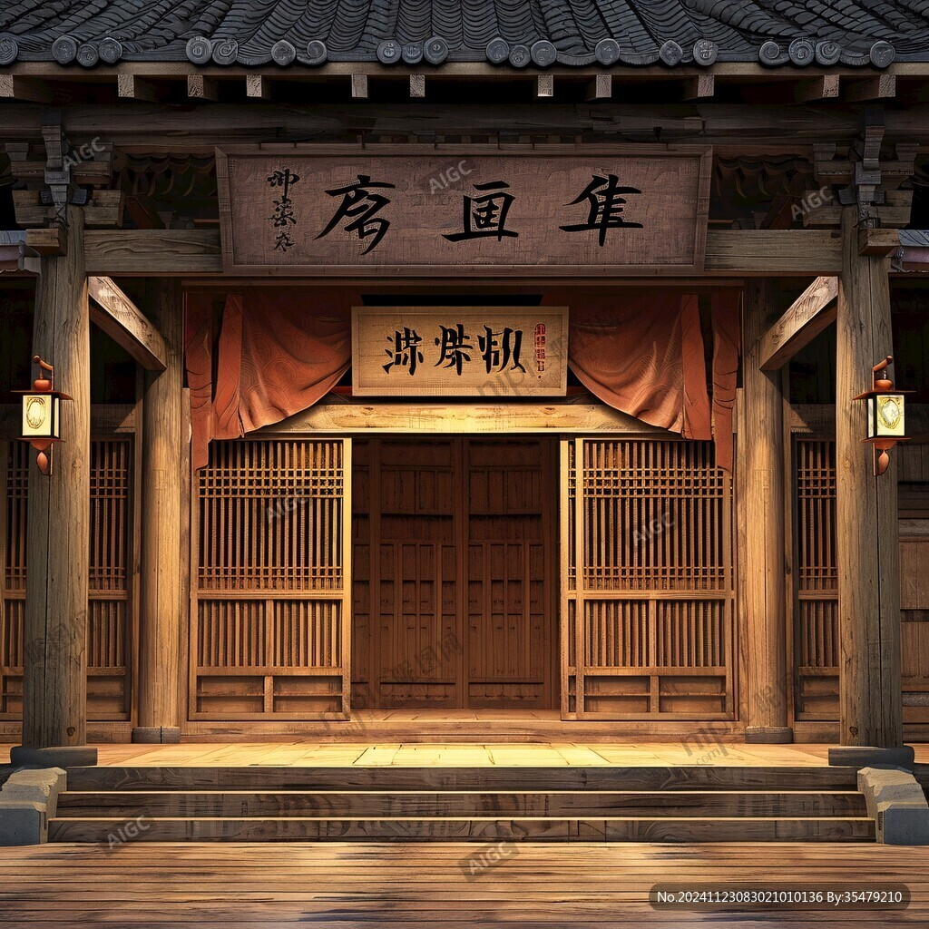 日式風格門頭
