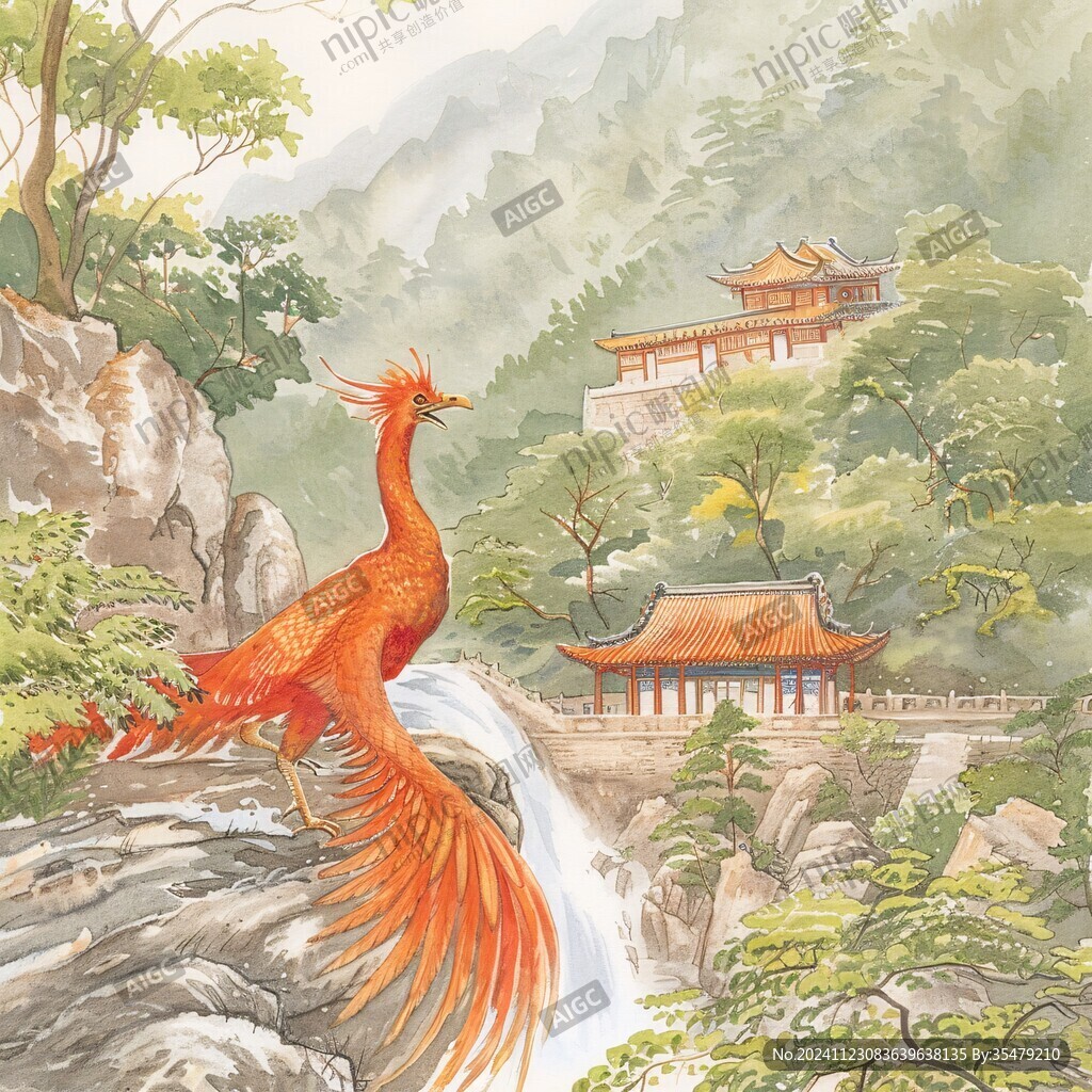 華清宮插畫
