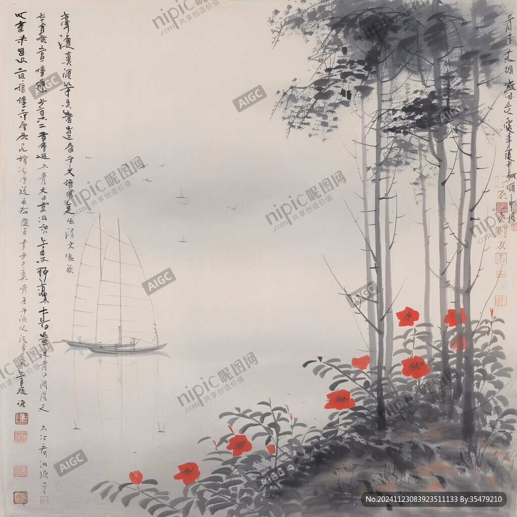 孤帆遠(yuǎn)影圖