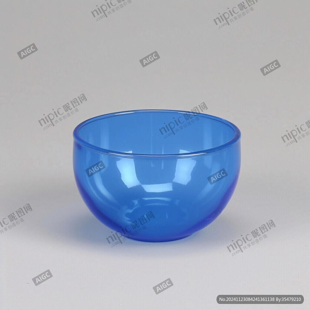 藍色琉璃碗