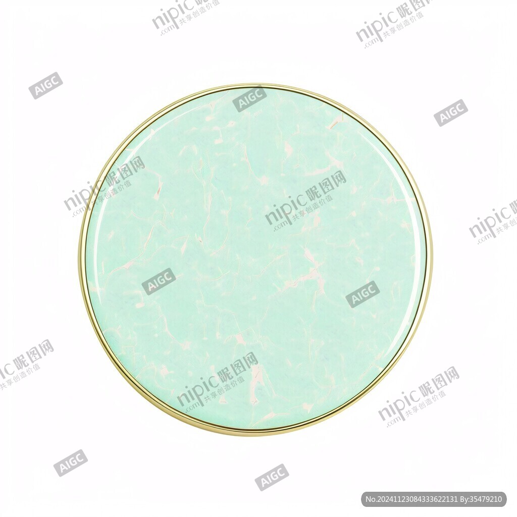金邊大理石紋盤