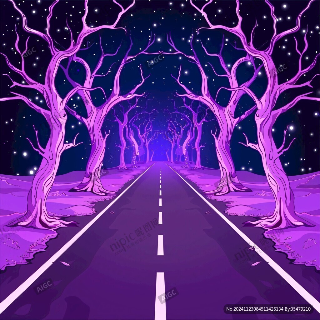 發(fā)光道路