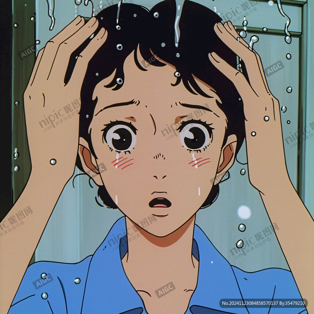 泥塑雨神頭像