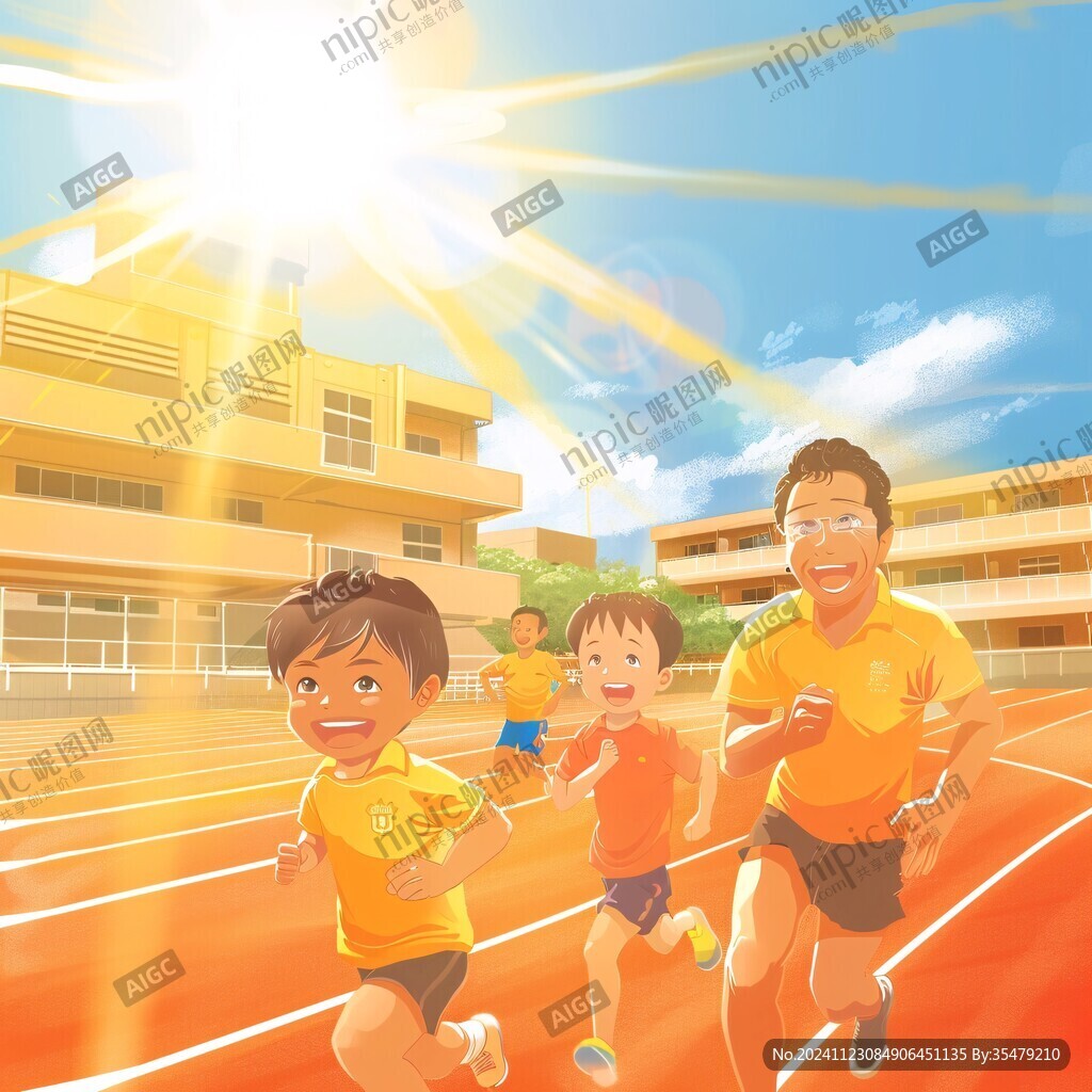 學校運動會插畫