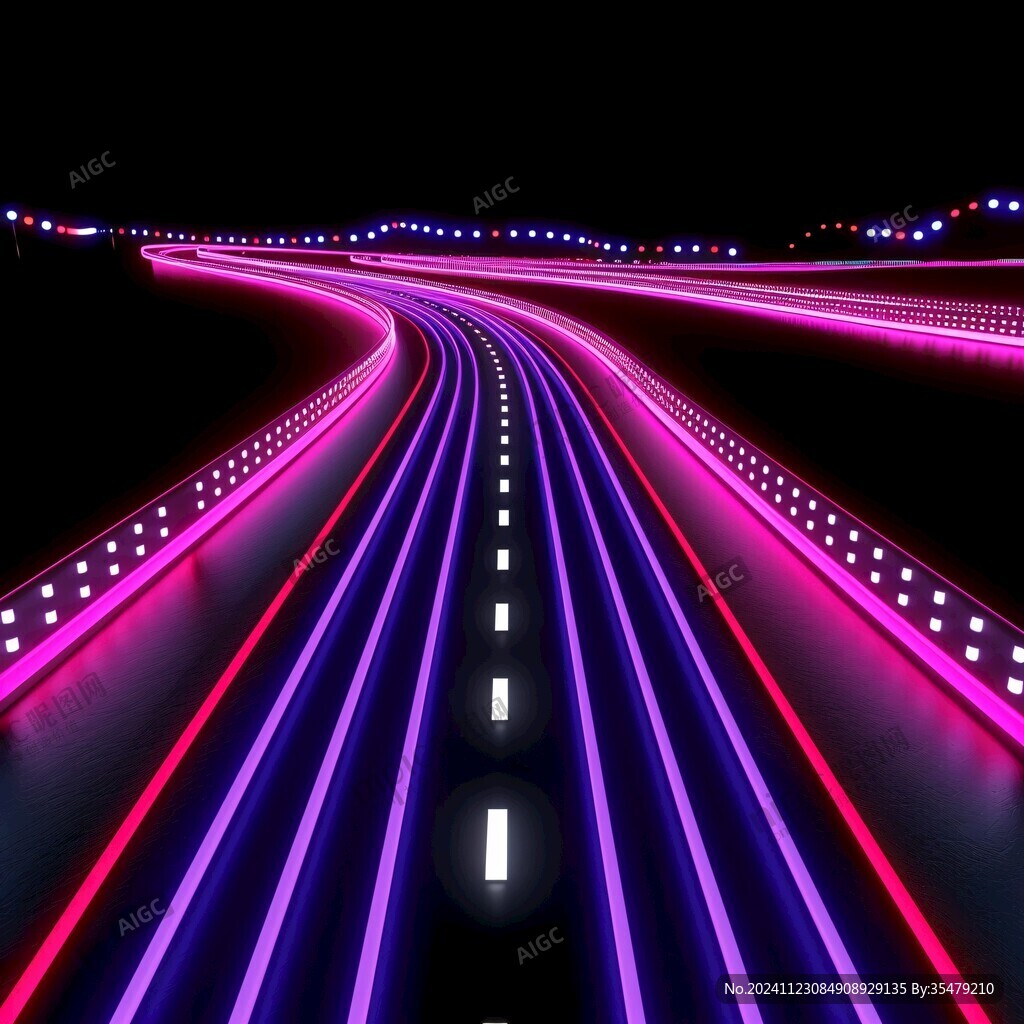發(fā)光道路