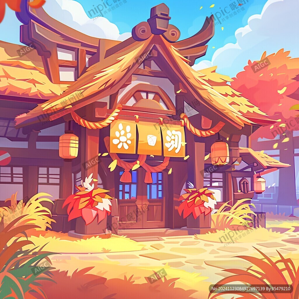 秋天文創(chuàng)插畫