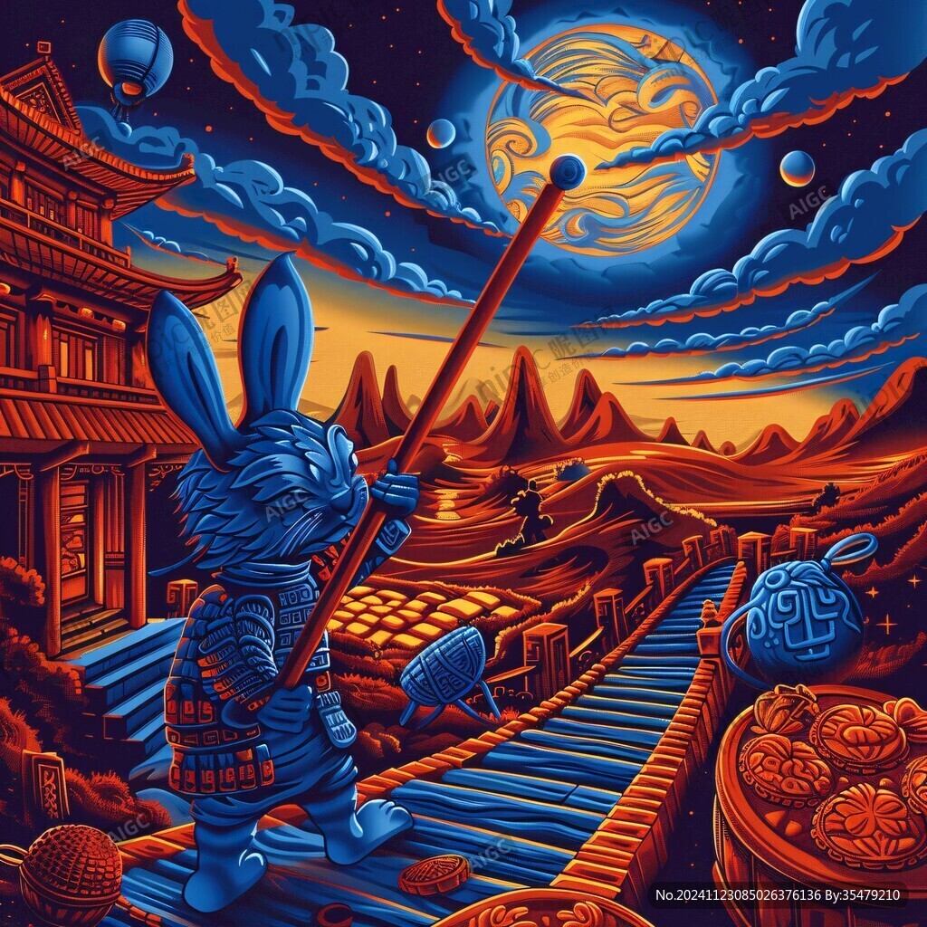 兔年文創(chuàng)插畫