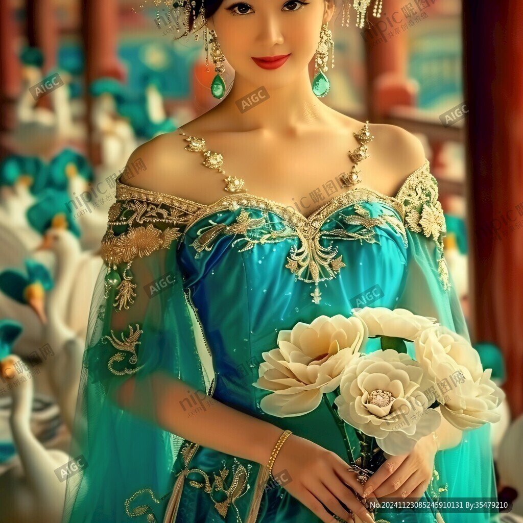 古典宮廷美女
