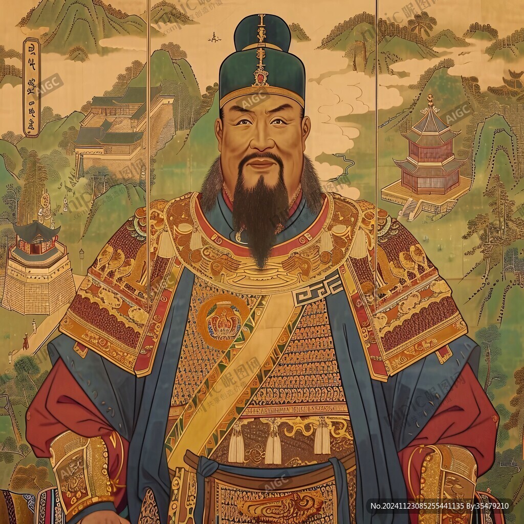 抗倭名將李舜臣像