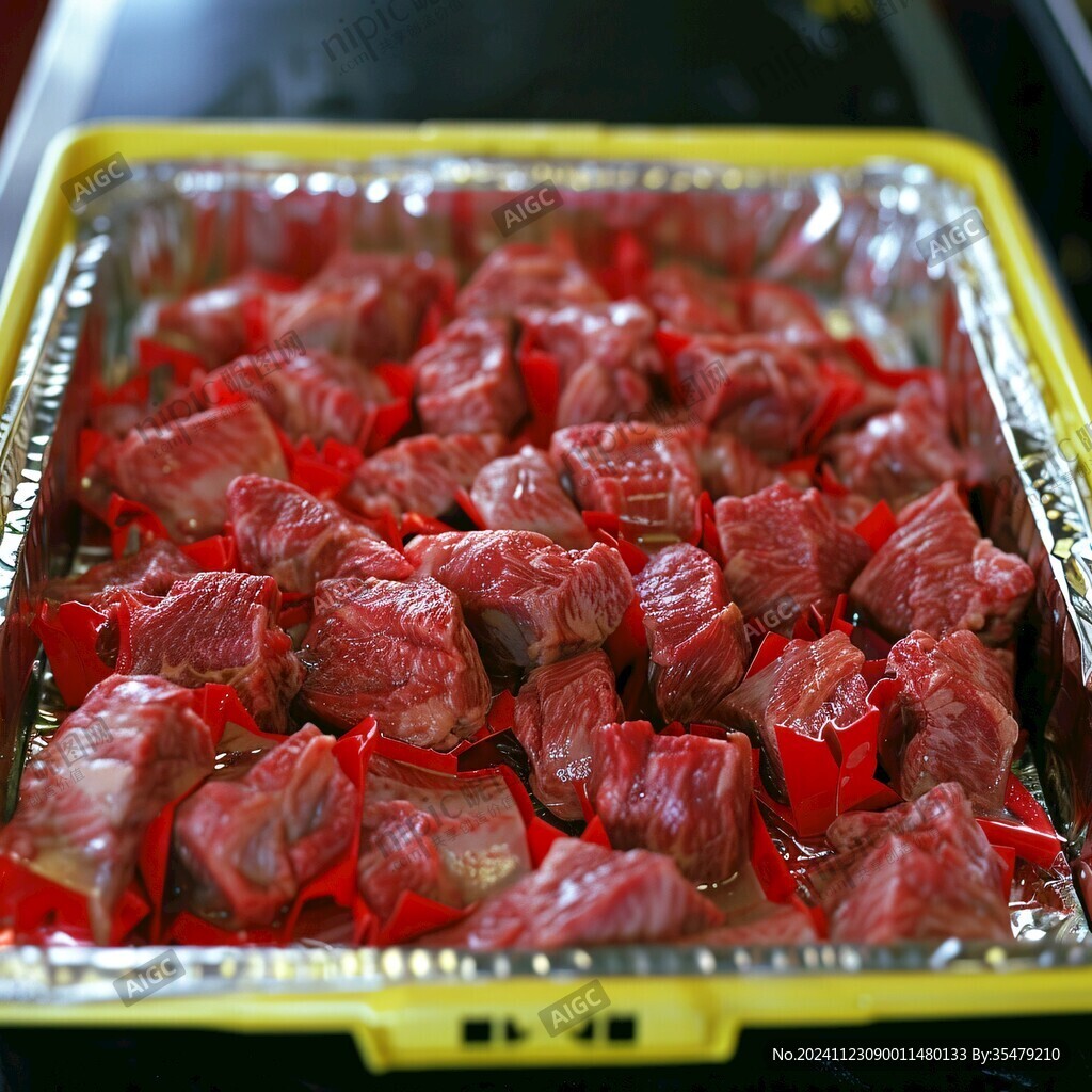 腌制牛肉粒