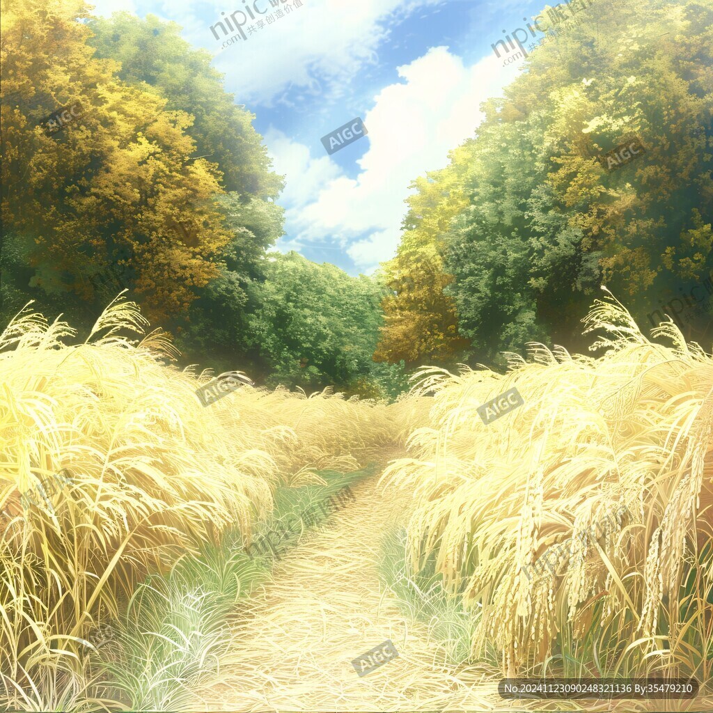 蘆葦叢小道