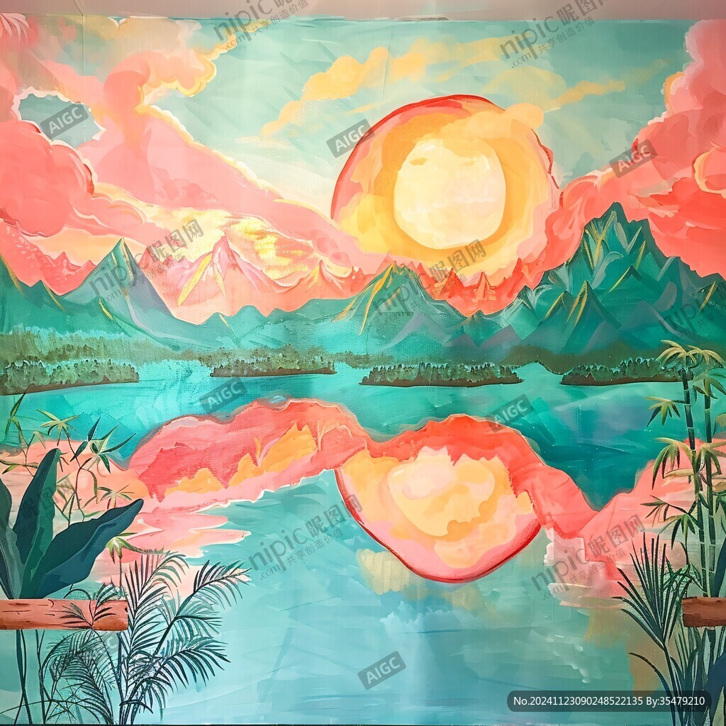 網(wǎng)紅墻墻繪