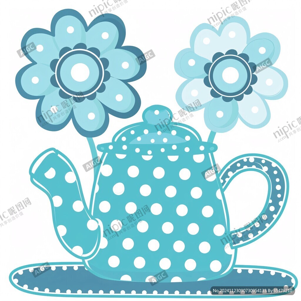 茶杯卡通圖案