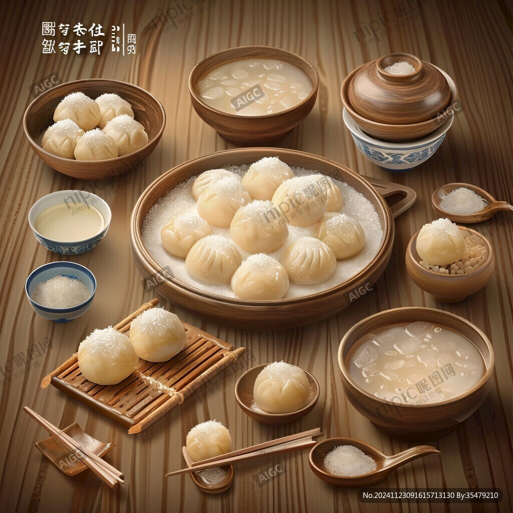水煎包插畫