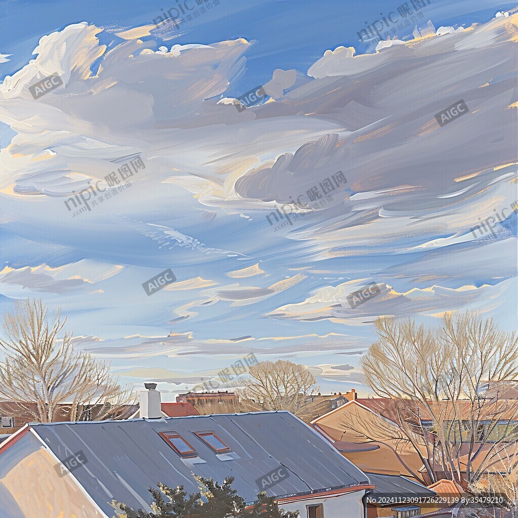 風(fēng)景厚涂