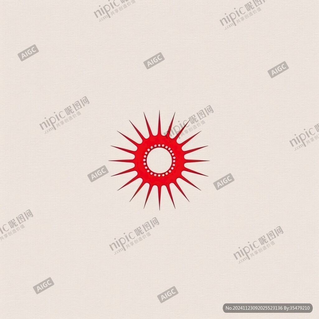 眼睛太陽logo標志