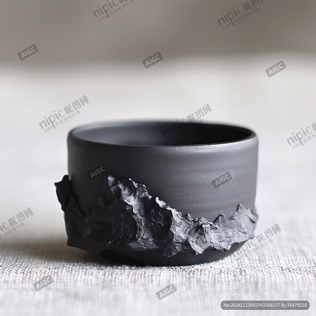 冰磧巖茶杯