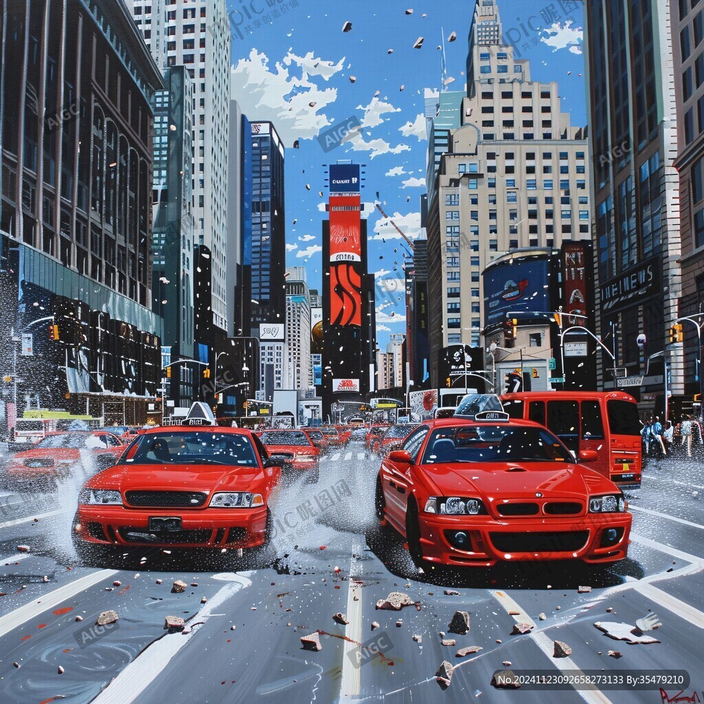 車城立體畫