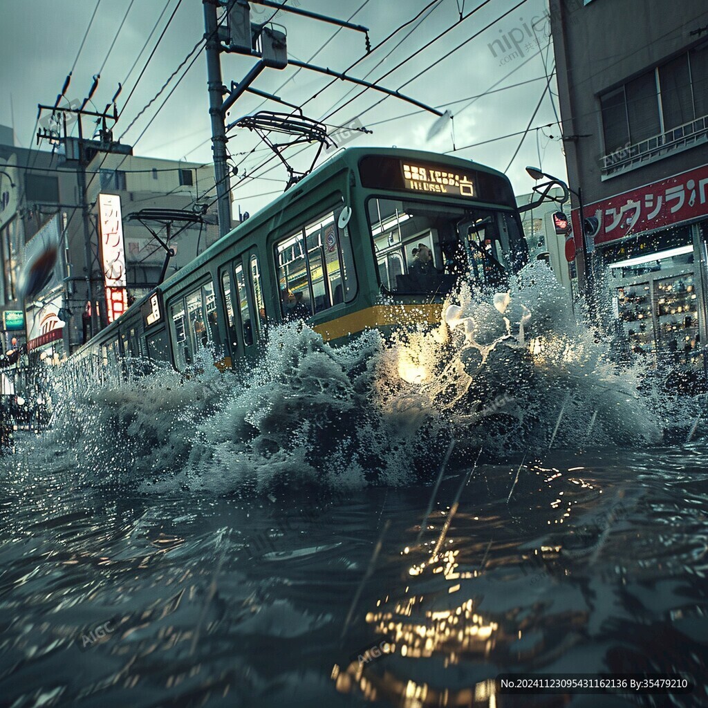 水漫街道