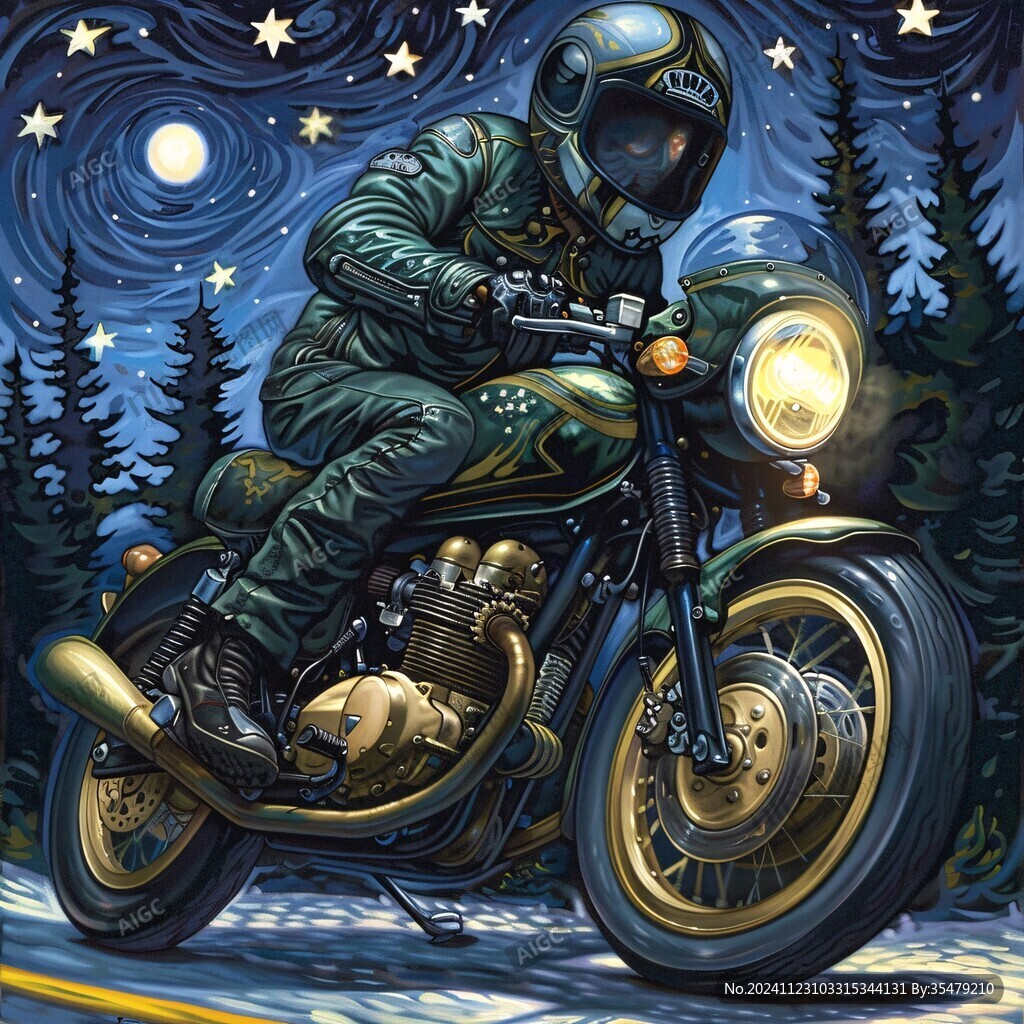 摩托車手繪