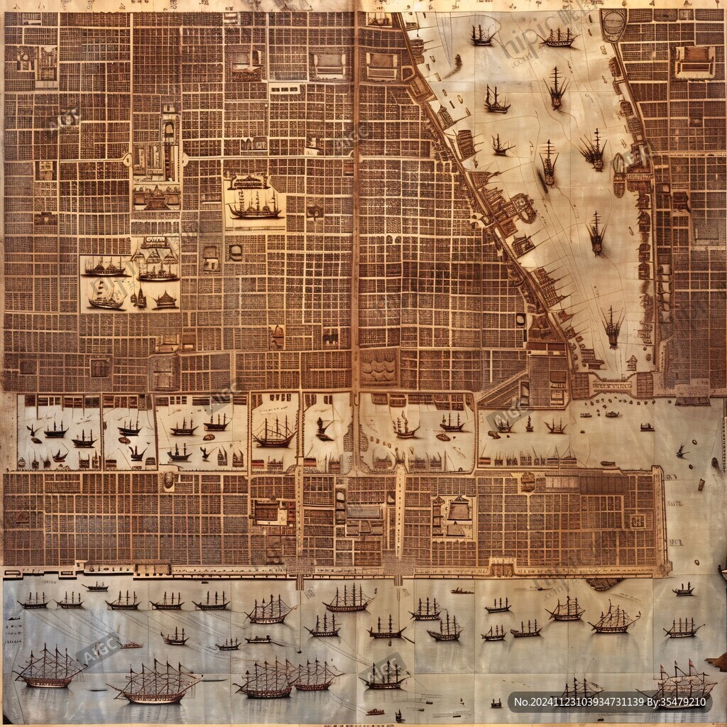 古代街市微縮模型