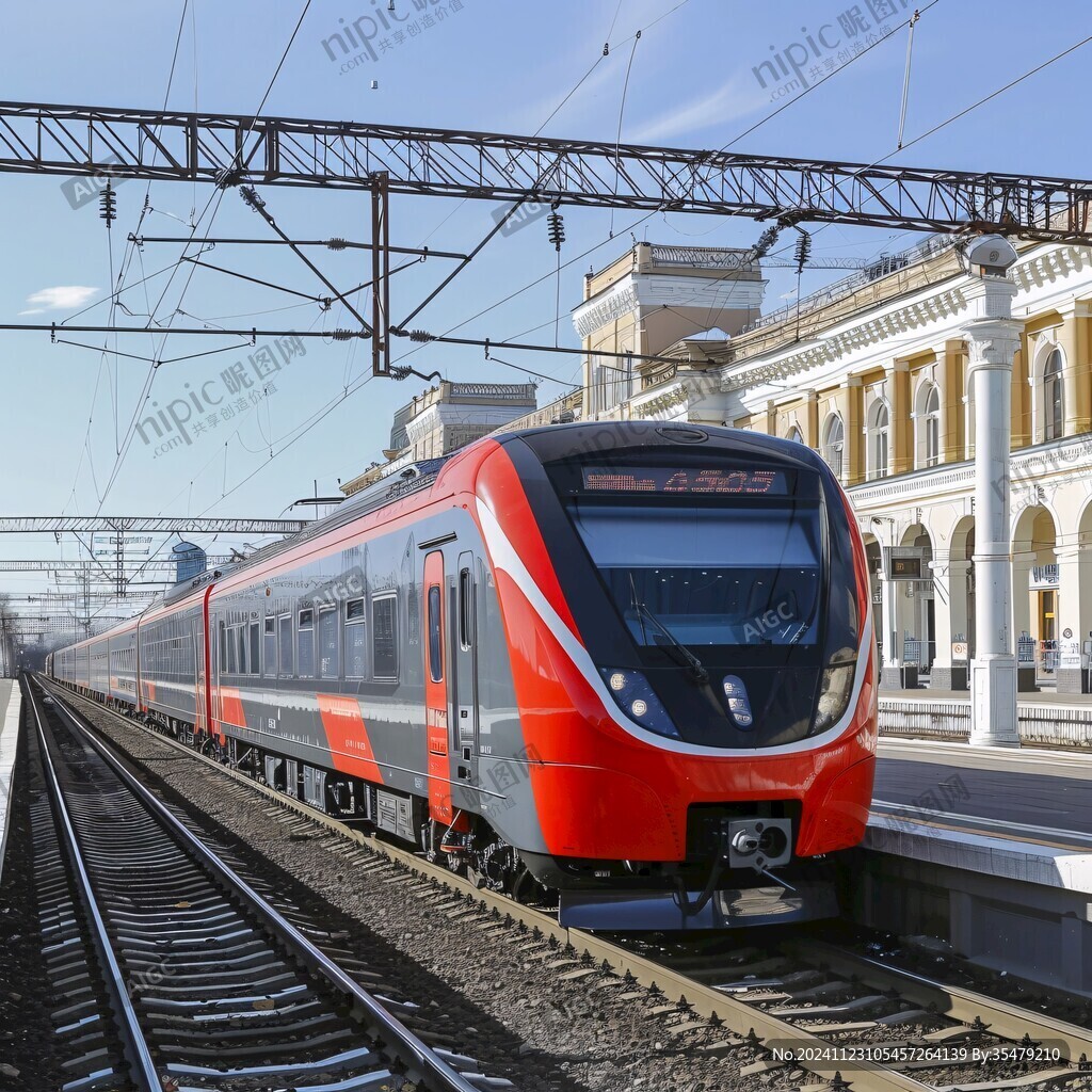 俄羅斯城市火車站建筑