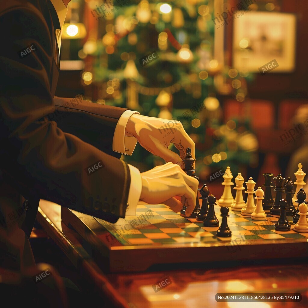 下棋的人