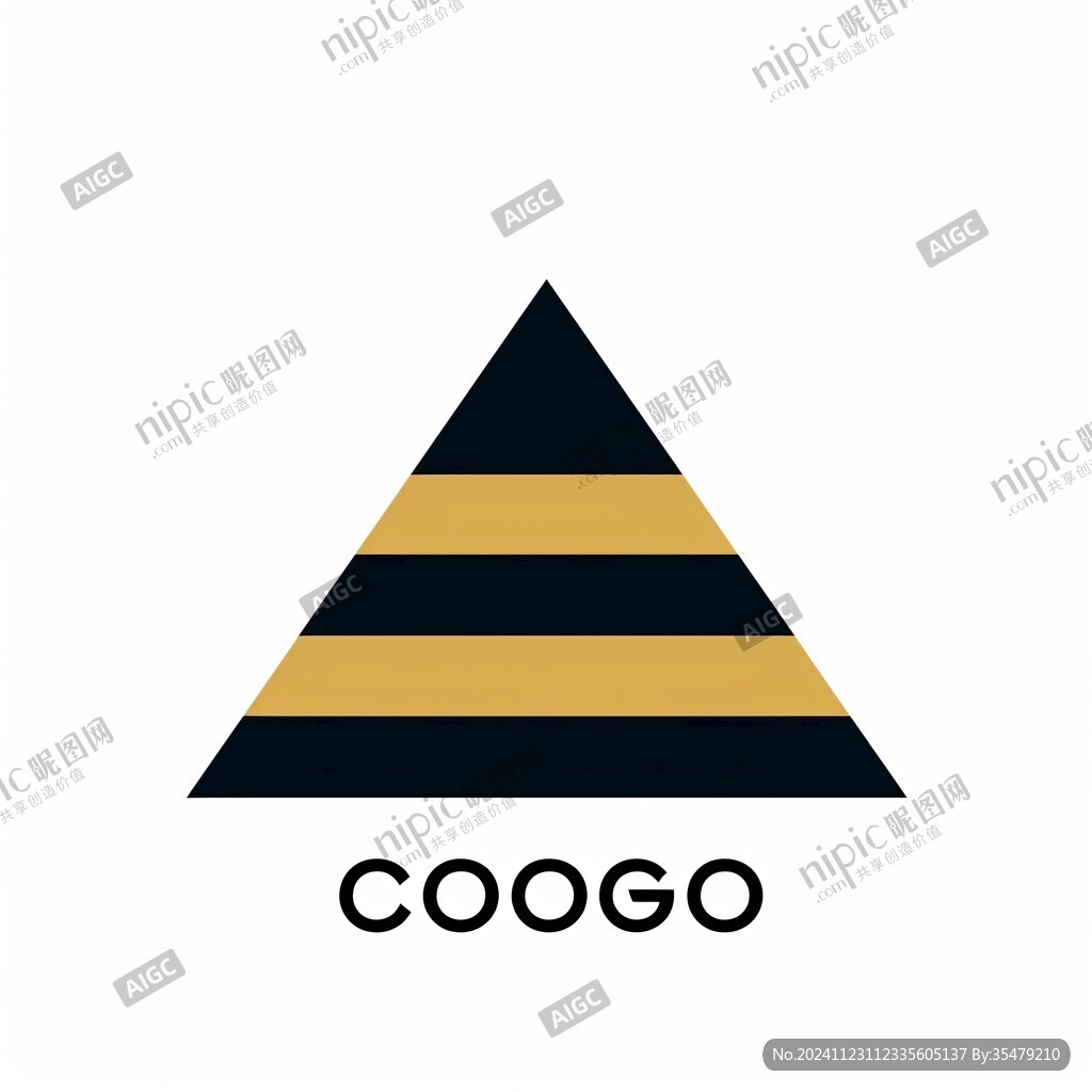 金字塔造型logo