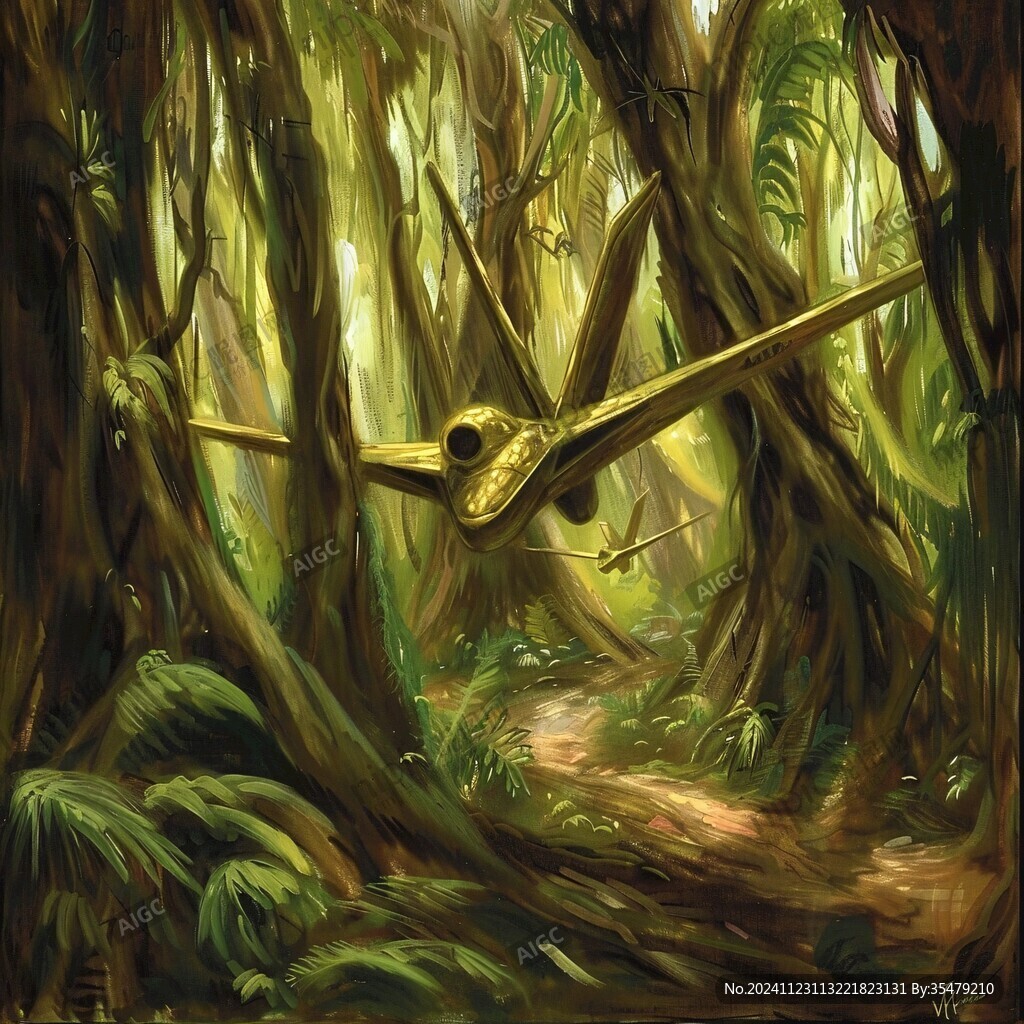 奇幻森林插畫