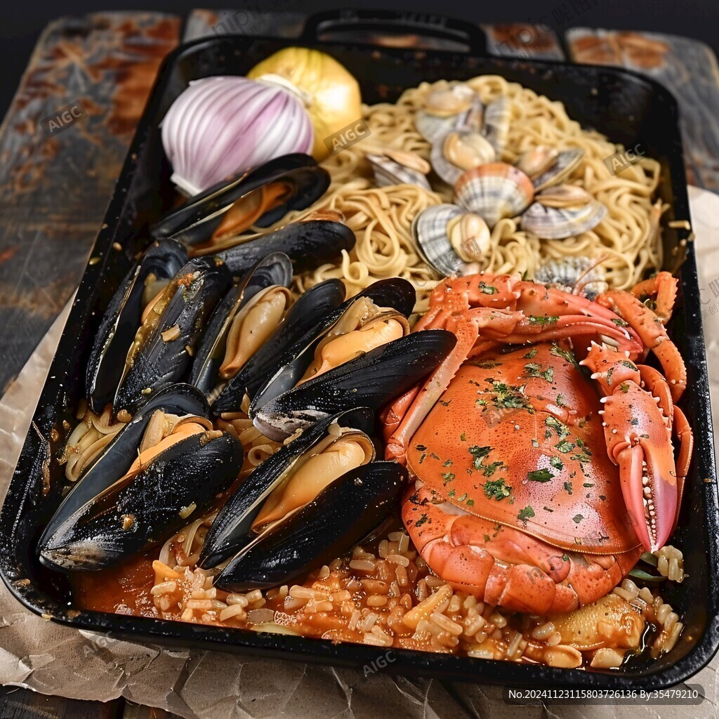西班牙海鮮飯套餐