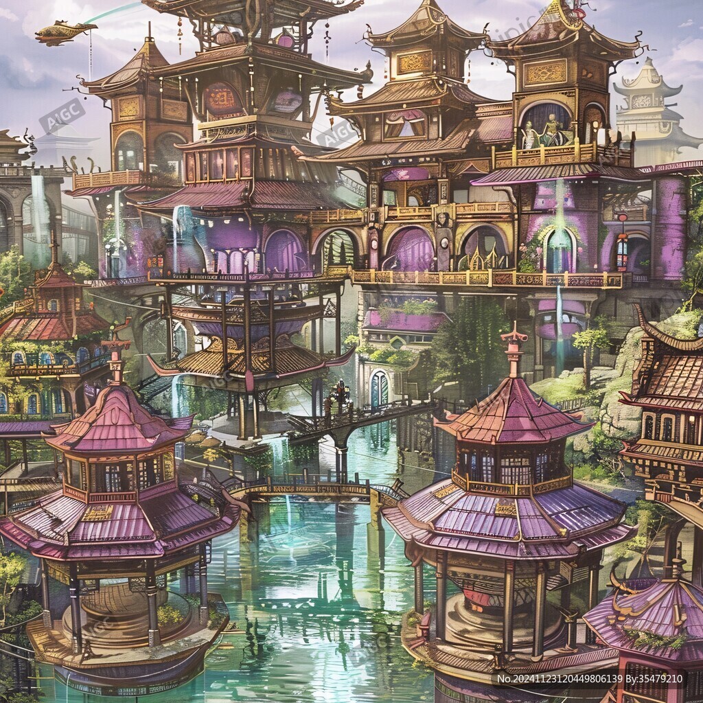 西域城市場景