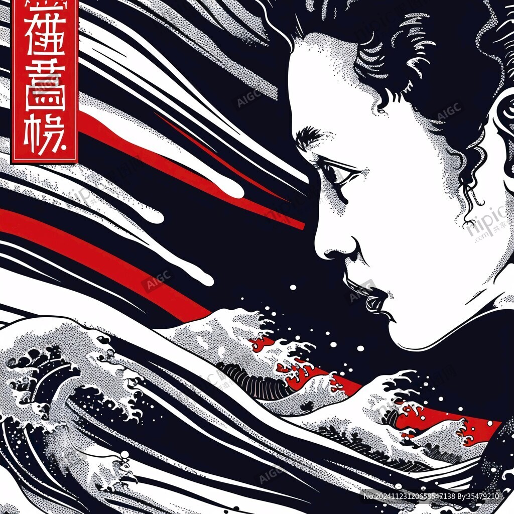 神奈川沖浪里