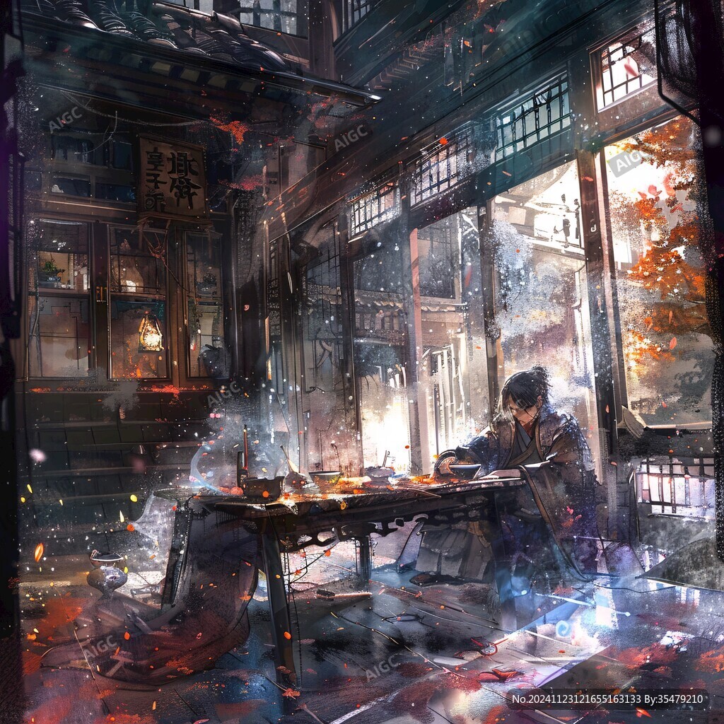 煙雨樓插畫