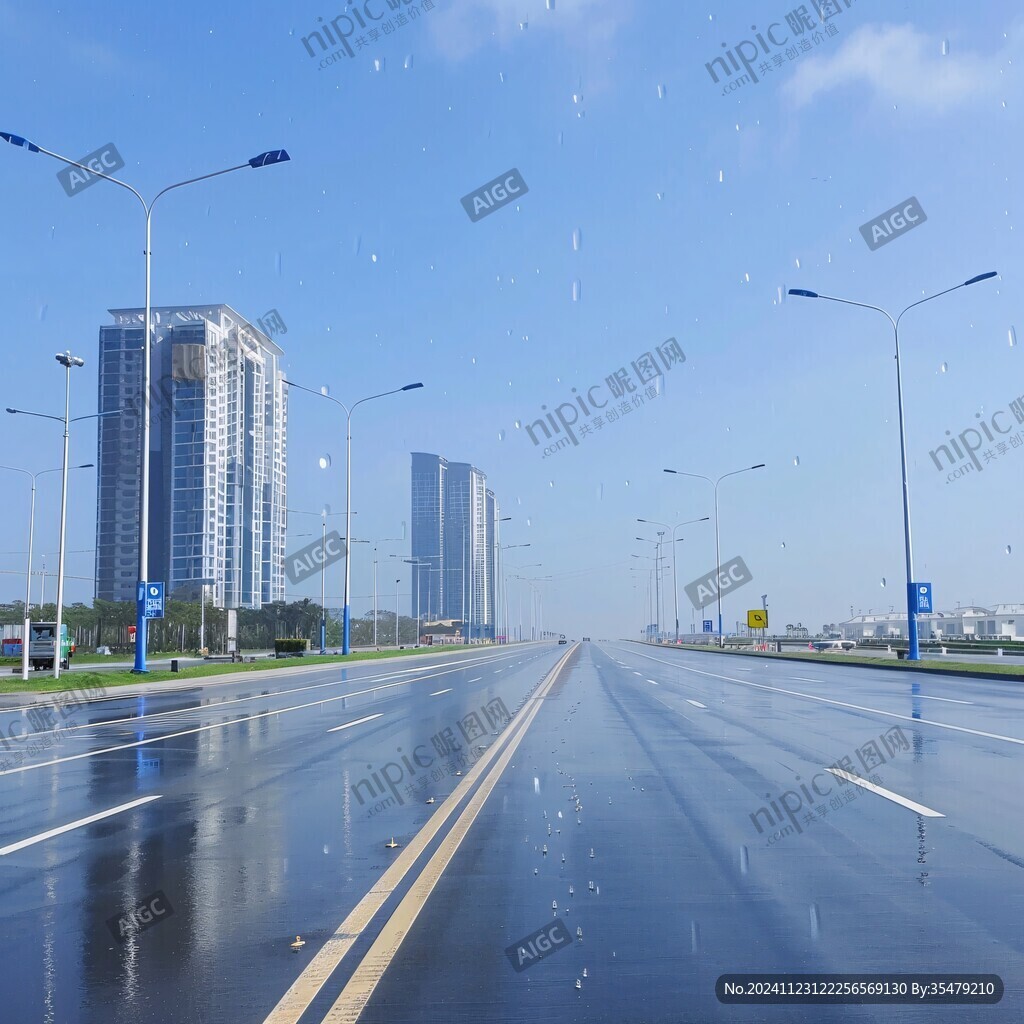 雨天快速路