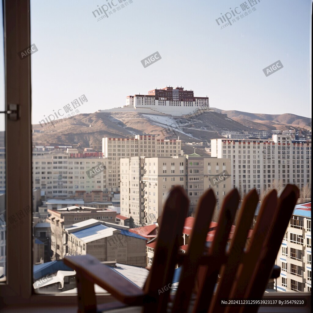 陽臺遠眺