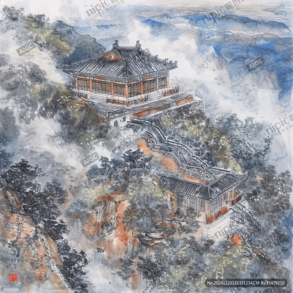 雞鳴閣插畫