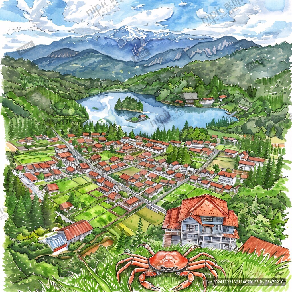 斯坦福大學旅游插畫
