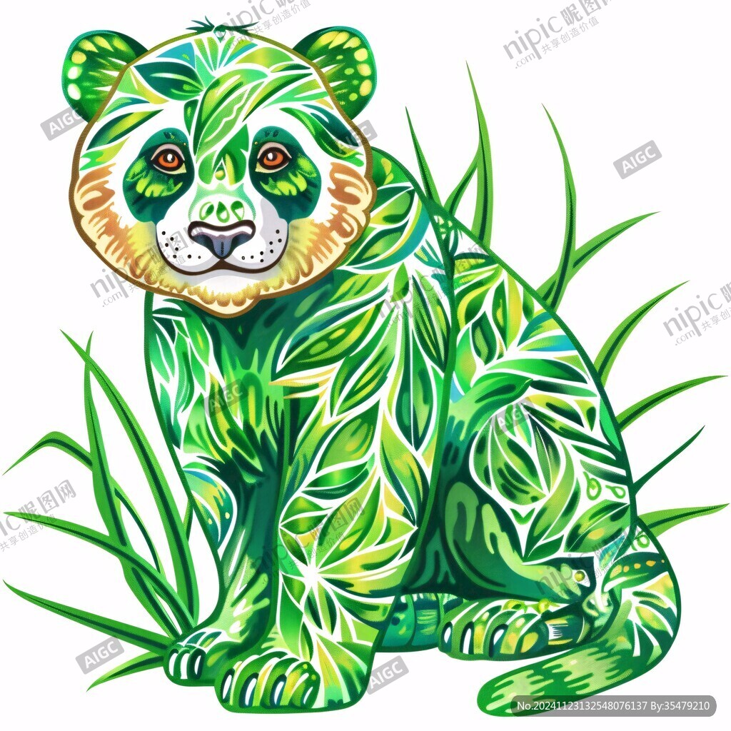 綠彩獅