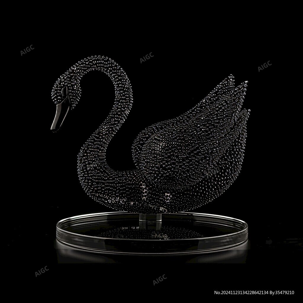 水晶天鵝